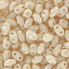 Matubo MiniDuo Perlen 4x2.5mm Luster - opaque champagne
